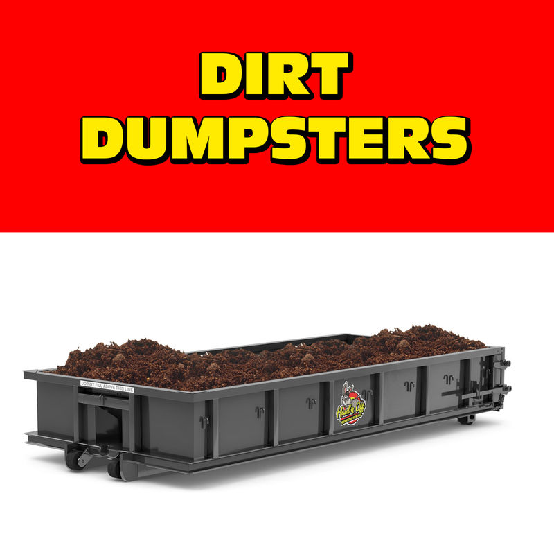 Dirt dumpster rental